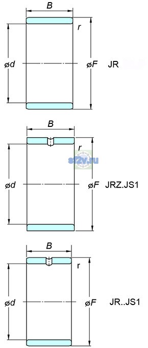 Фото подшипника JR35x40x20,5