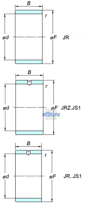 Фото подшипника JR35x40x22