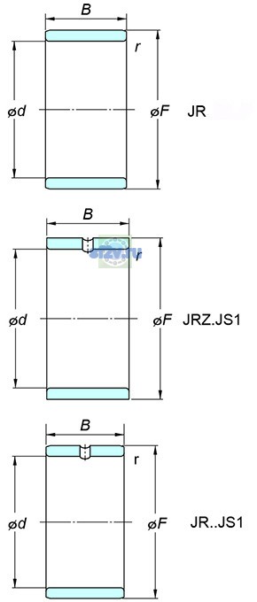 Фото подшипника JR35x40x30