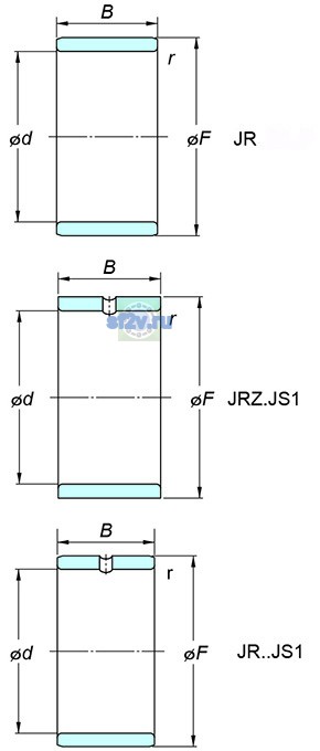 Фото подшипника JR35x40x34