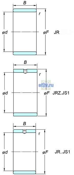 Фото подшипника JR35x40x40