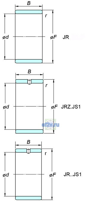 Фото подшипника JR38x43x30