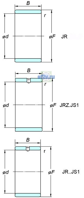 Фото подшипника JR45x50x25