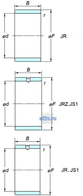 Фото подшипника JR45x50x25,5