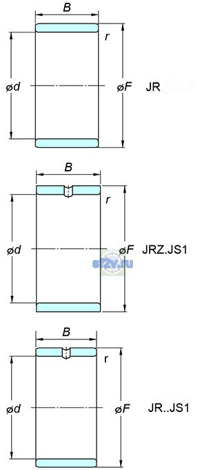 Фото подшипника JR45x50x40