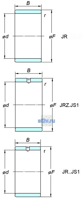 Фото подшипника JR45x52x23