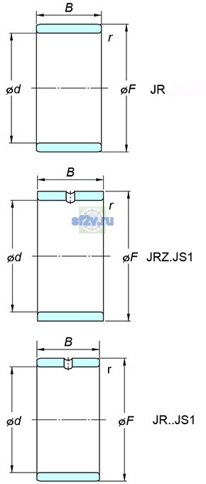Фото подшипника JR45x55x20