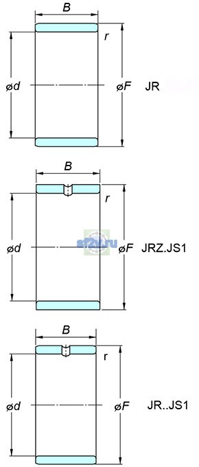 Фото подшипника JR50x58x22
