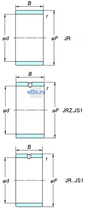 Фото подшипника JR60x68x35