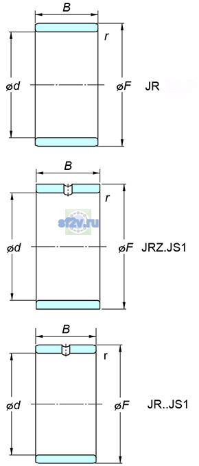 Фото подшипника JR60x68x45