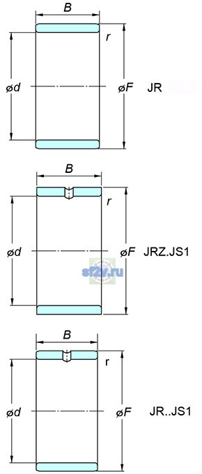 Фото подшипника JR65x72x25