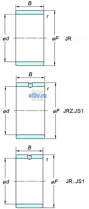 Фото подшипника JR6x9x12