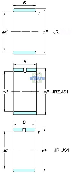 Фото подшипника JR6x9x8JS1