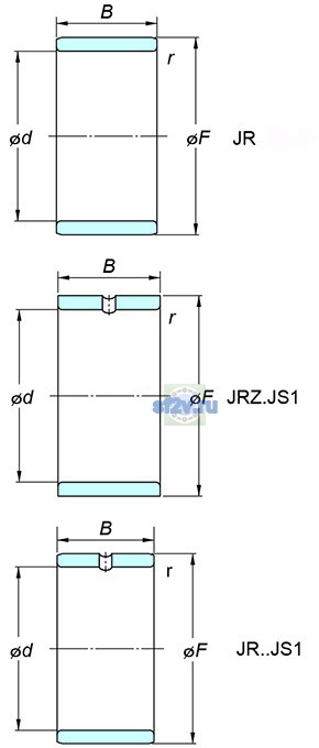 Фото подшипника JR7x10x10,5