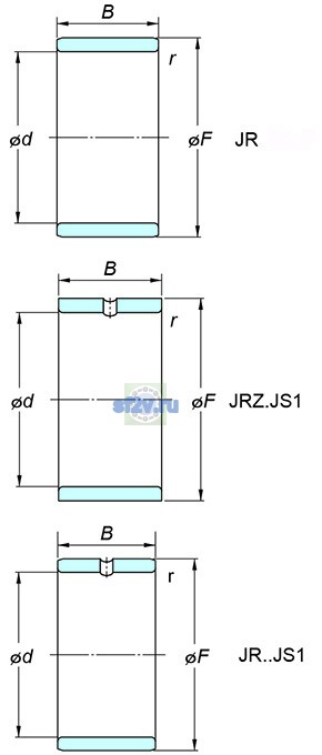 Фото подшипника JR90x100x26