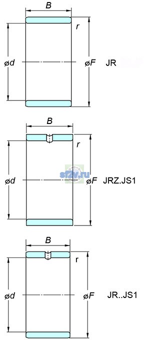 Фото подшипника JR90x105x32