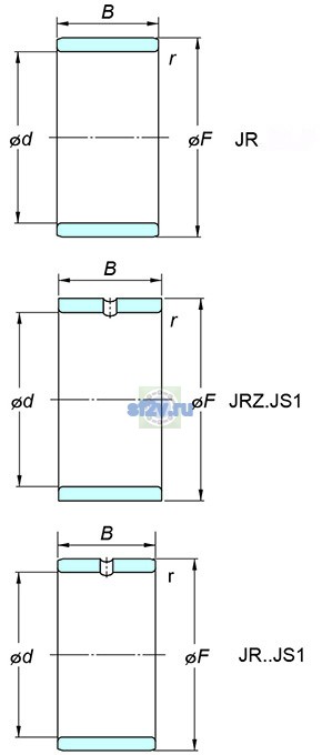Фото подшипника JRZ12x16x14JS1