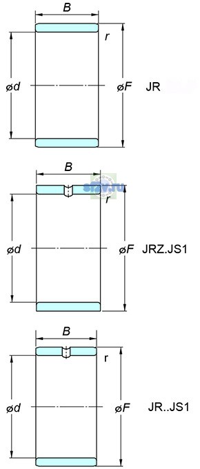 Фото подшипника JRZ20x25x18JS1