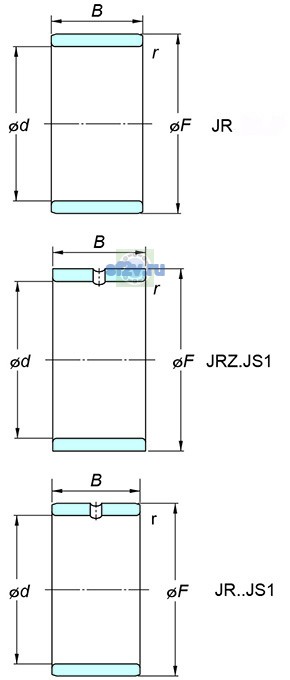 Фото подшипника JRZ40x48x23JS1