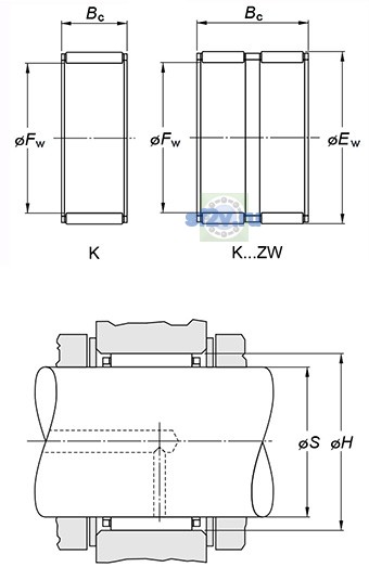 Фото подшипника K13X18X15F