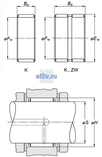 Фото подшипника K15X19X13