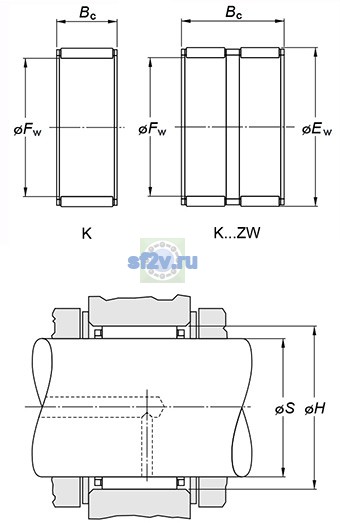 Фото подшипника K16X20X14