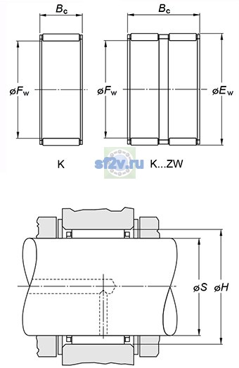 Фото подшипника K16X22X16H