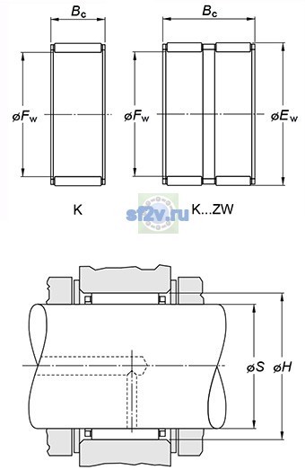 Фото подшипника K20X30X30H