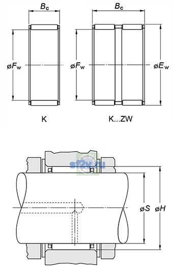 Фото подшипника K23X28X24F