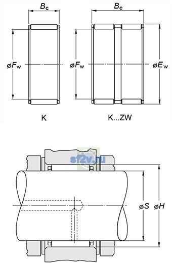 Фото подшипника K25X30X17H