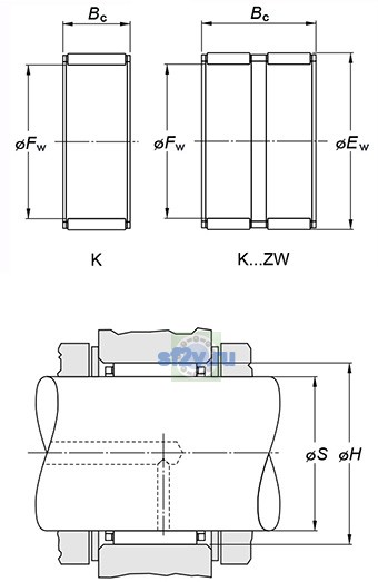 Фото подшипника K25X31X21H