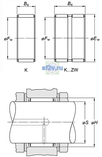 Фото подшипника K25X31X24FH