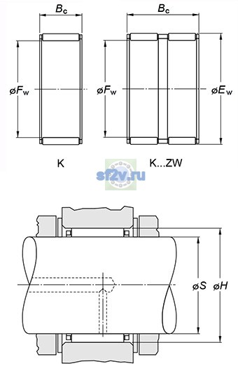 Фото подшипника K26X30X17