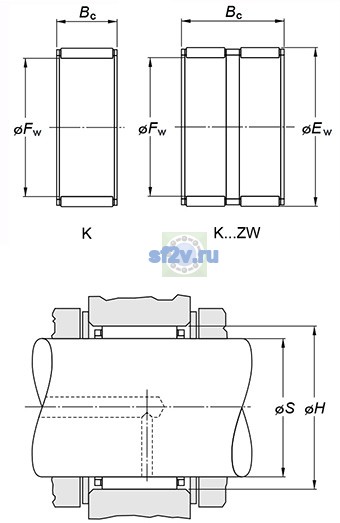 Фото подшипника K35X42X16AH