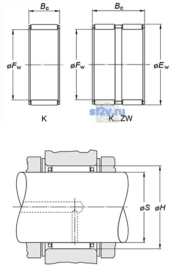 Фото подшипника K35X42X20H