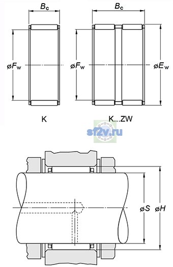Фото подшипника K37X42X13H