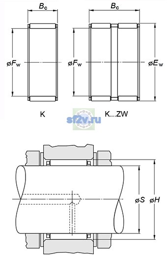 Фото подшипника K40X47X18