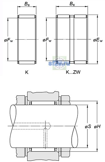 Фото подшипника K40X47X20