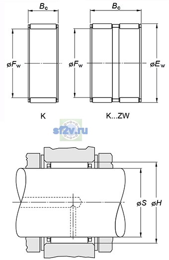 Фото подшипника K42X50X13H