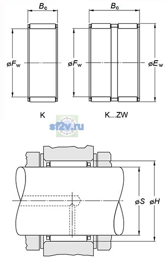 Фото подшипника K42X50X30H