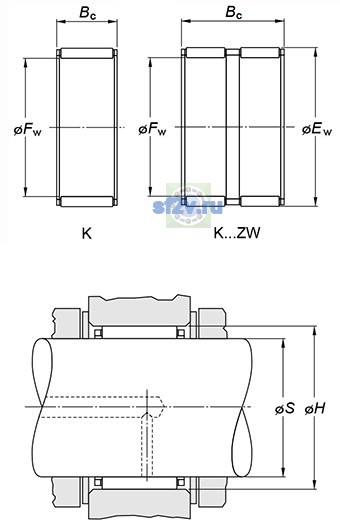 Фото подшипника K60X65X30
