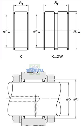 Фото подшипника K60X68X25