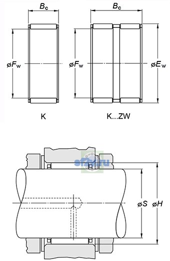 Фото подшипника K63X71X20