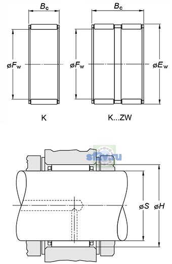 Фото подшипника K64X70X16