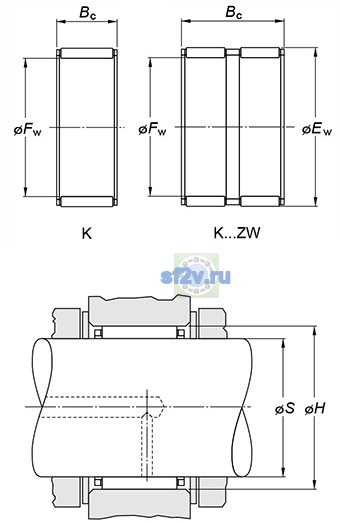 Фото подшипника K65X70X30