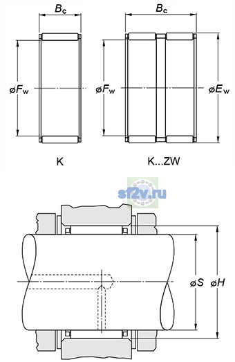 Фото подшипника K6X9X8TN