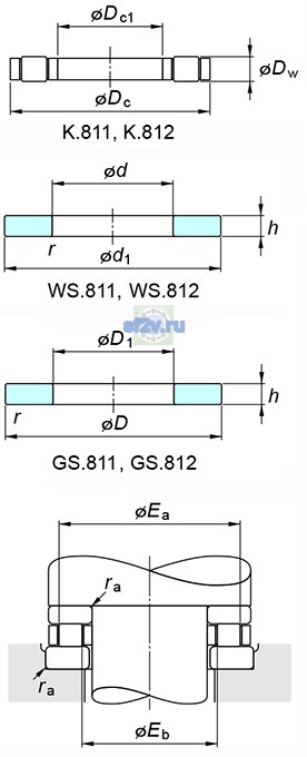 Фото подшипника K.81111TVP
