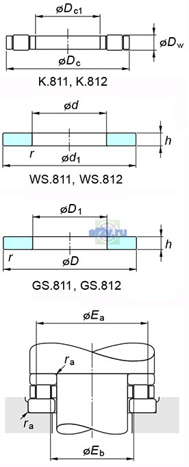 Фото подшипника K.81112TVP