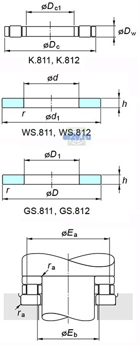Фото подшипника K.81118LPB