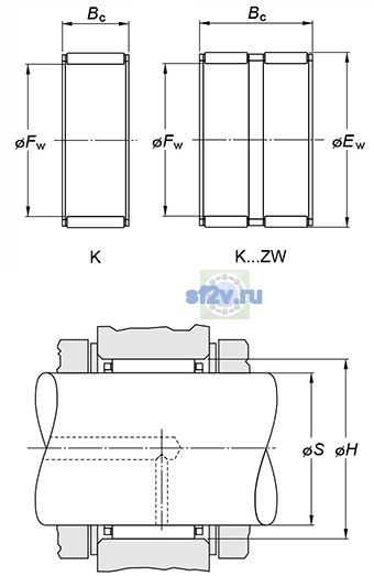 Фото подшипника K8X11X8FV